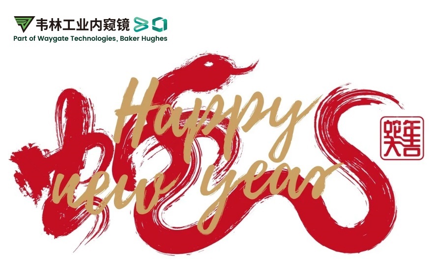 韋林公司祝您：蛇年大吉,福滿乾坤！